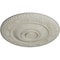 Ekena Millwork Neuveau Ceiling Medallion (Fits Canopies up to 6 3/8"), 24 1/4"OD x 2"P, Pot of Cream Crackle CM24NAPCC - alternate 4